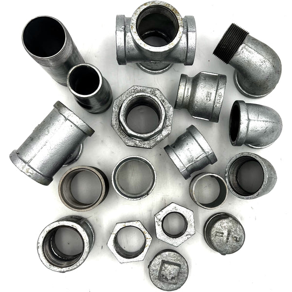 3/4" Galvanized Pipe Fittings