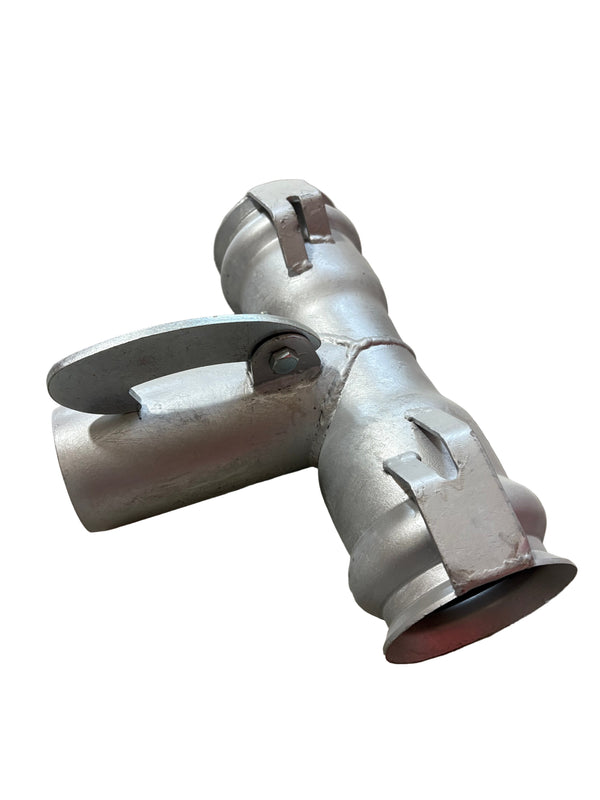 Hook & Latch Steel End Tee