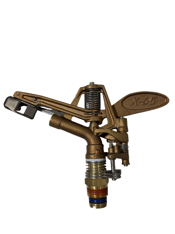 X65ED (Aqua Burst®) 1" Adjustable, 24° Brass Impact Sprinkler