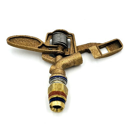 3/4 Male Thread Brass Impact Sprinkler Adjustable Rotation Water