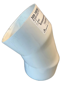 PIP 6" PVC 45° Elbow, 100 PSI, Slip × Slip