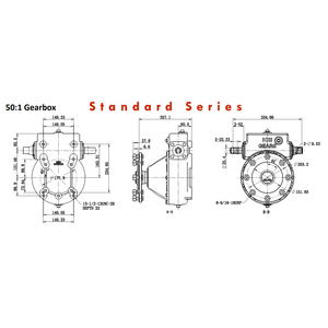 ICII Gearbox 50:1