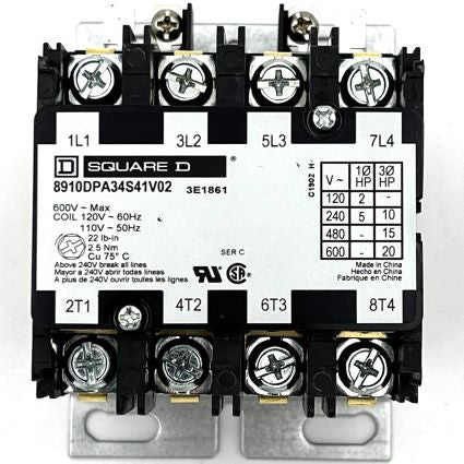 4 Pole 40 AMP Contactor - At Pivot Parts USA