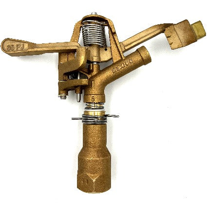 thumbnail image 2 of Rain Bird 65PJ 1" Adjustable Brass Impact Sprinkler - New - Made In USA 2 of 4