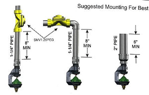 AXIS II G End of Pivot Sprinkler (Aqua Burst®)