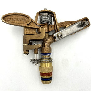 3/4" Brass Impact Sprinkler Head. X35 ED (XCAD® Aqua Burst®) - Pivot Parts USA